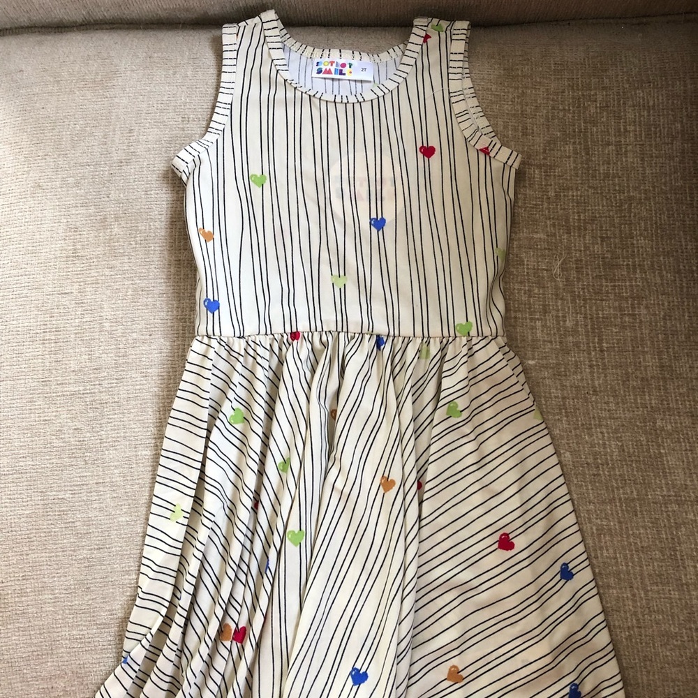 Dot Dot Smile Full Twirl Dress Size 2- Matched Set